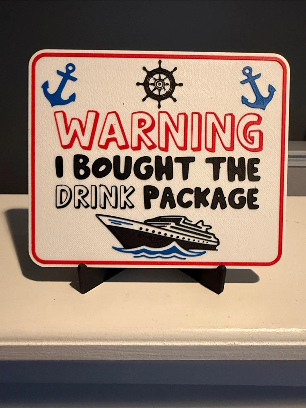 Set of 5 cruise signs